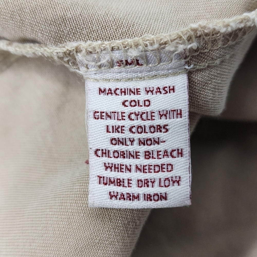 JM Collectibles Light Weight Kaki Jacket 100% Tencel Material Minimalist - Picture 7 of 7
